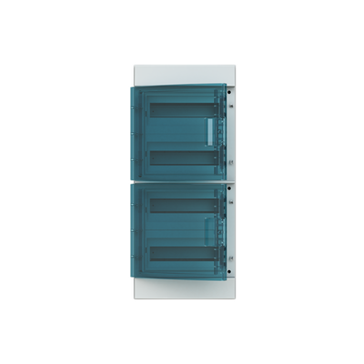 Parete IP65  MISTRAL65, Surface mounting, 48 modules, 4 row(s), IP65,  Door: Single, Plastic, Transparent, Dimensions: 735 mm x 320 mm x 155 mm