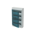 Parete IP65  MISTRAL65, Surface mounting, 72 modules, 4 row(s), IP65,  Door: Single, Plastic, Transparent, Dimensions: 735 mm x 430 mm x 155 mm