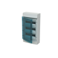 Parete IP65  MISTRAL65, Surface mounting, 36 modules, 3 row(s), IP65,  Door: Single, Plastic, Transparent, Dimensions: 600 mm x 320 mm x 155 mm