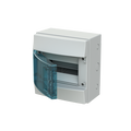 Parete IP65  MISTRAL65, Surface mounting, 8 modules, 1 row(s), IP65,  Door: Single, Plastic, Transparent, Dimensions: 250 mm x 232 mm x 155 mm
