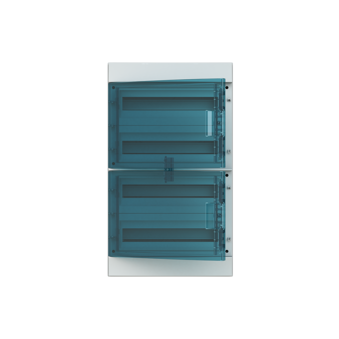 Parete IP65  MISTRAL65, Surface mounting, 72 modules, 4 row(s), IP65,  Door: Single, Plastic, Transparent, Dimensions: 735 mm x 430 mm x 155 mm