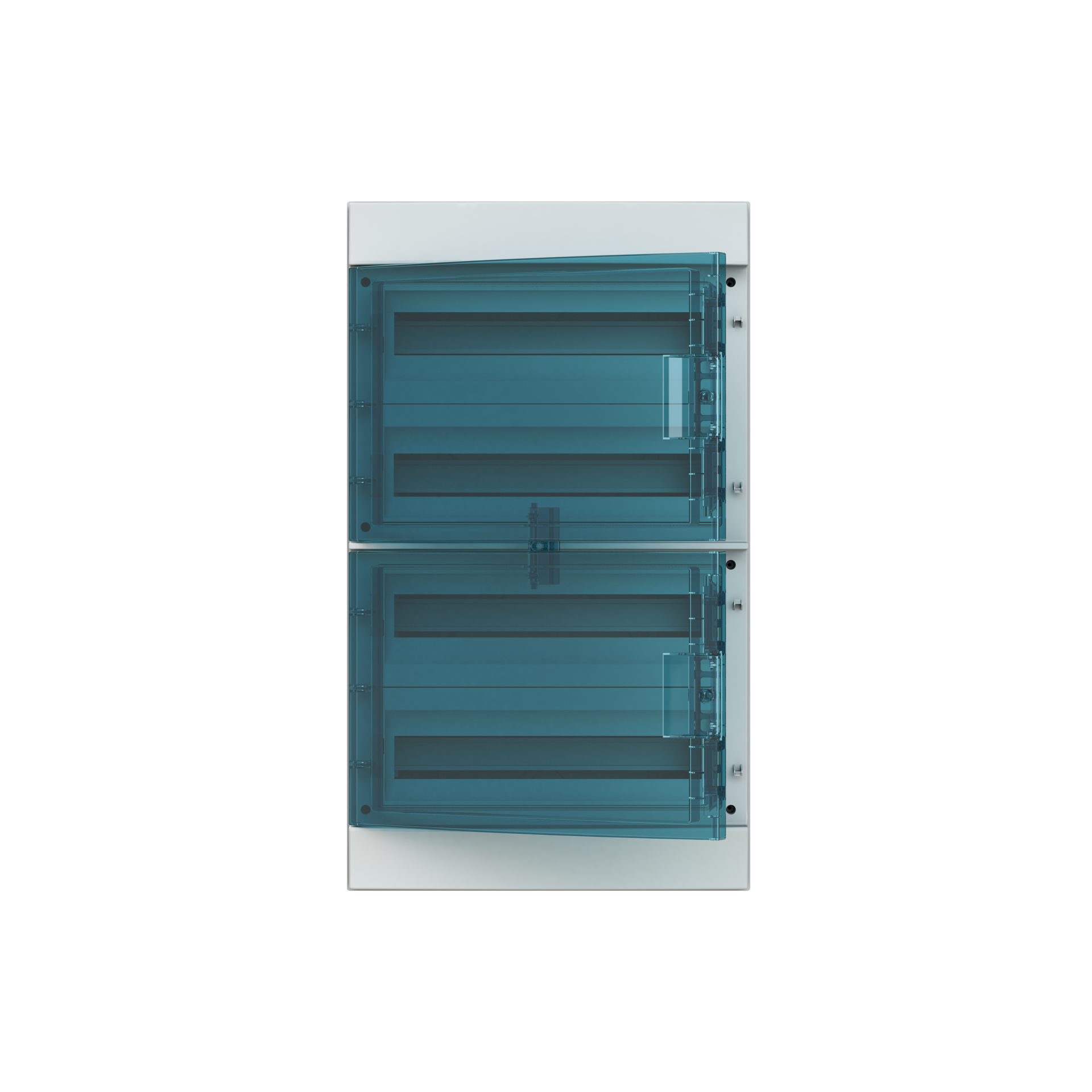 Parete IP65  MISTRAL65, Surface mounting, 72 modules, 4 row(s), IP65,  Door: Single, Plastic, Transparent, Dimensions: 735 mm x 430 mm x 155 mm