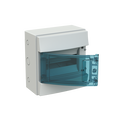 Parete IP65  MISTRAL65, Surface mounting, 8 modules, 1 row(s), IP65,  Door: Single, Plastic, Transparent, Dimensions: 250 mm x 232 mm x 155 mm