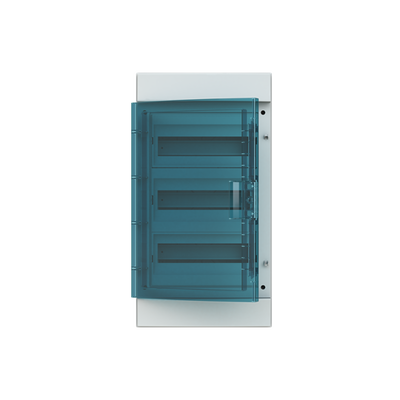 Parete IP65  MISTRAL65, Surface mounting, 36 modules, 3 row(s), IP65,  Door: Single, Plastic, Transparent, Dimensions: 600 mm x 320 mm x 155 mm