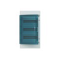 Parete IP65  MISTRAL65, Surface mounting, 36 modules, 3 row(s), IP65,  Door: Single, Plastic, Transparent, Dimensions: 600 mm x 320 mm x 155 mm