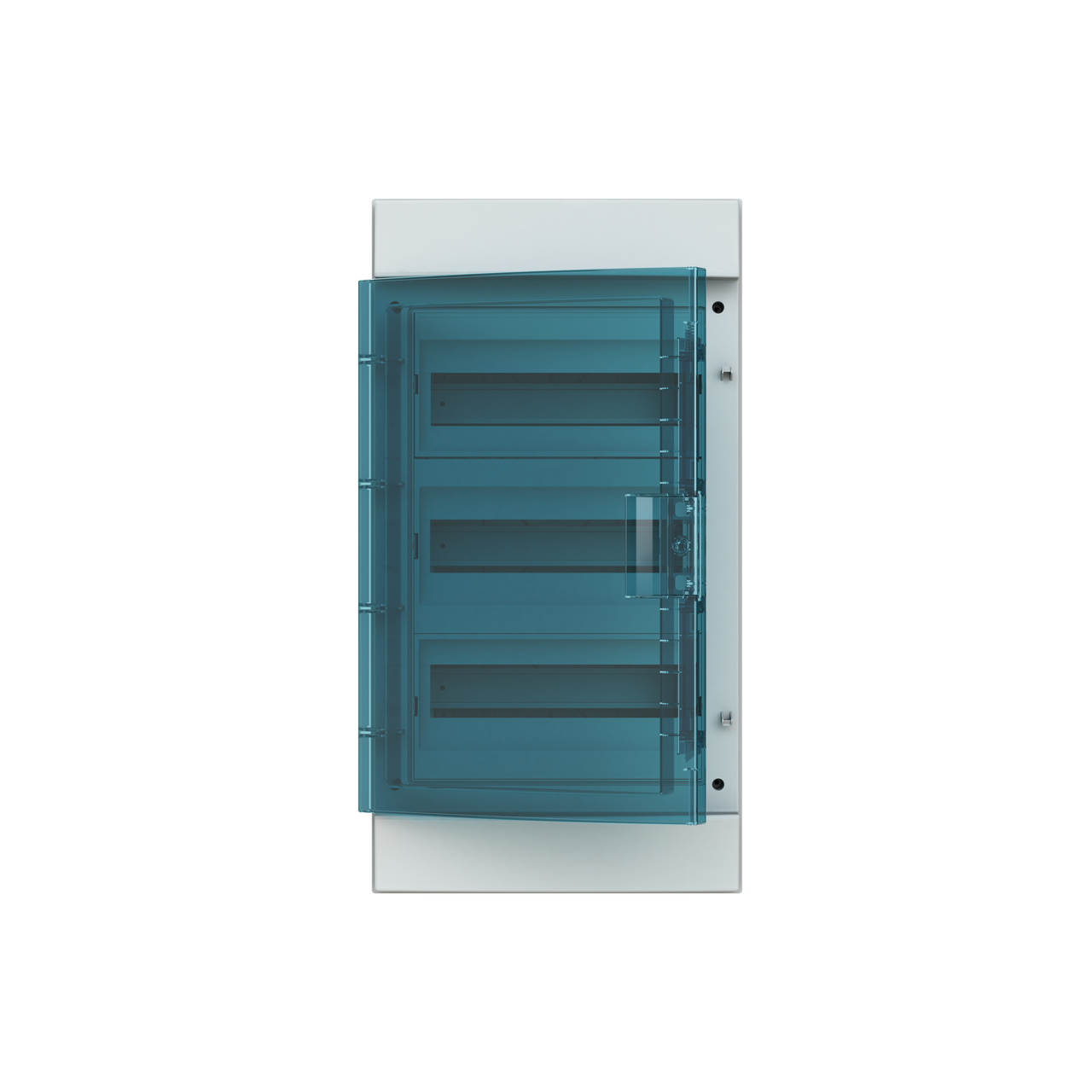 Parete IP65  MISTRAL65, Surface mounting, 36 modules, 3 row(s), IP65,  Door: Single, Plastic, Transparent, Dimensions: 600 mm x 320 mm x 155 mm