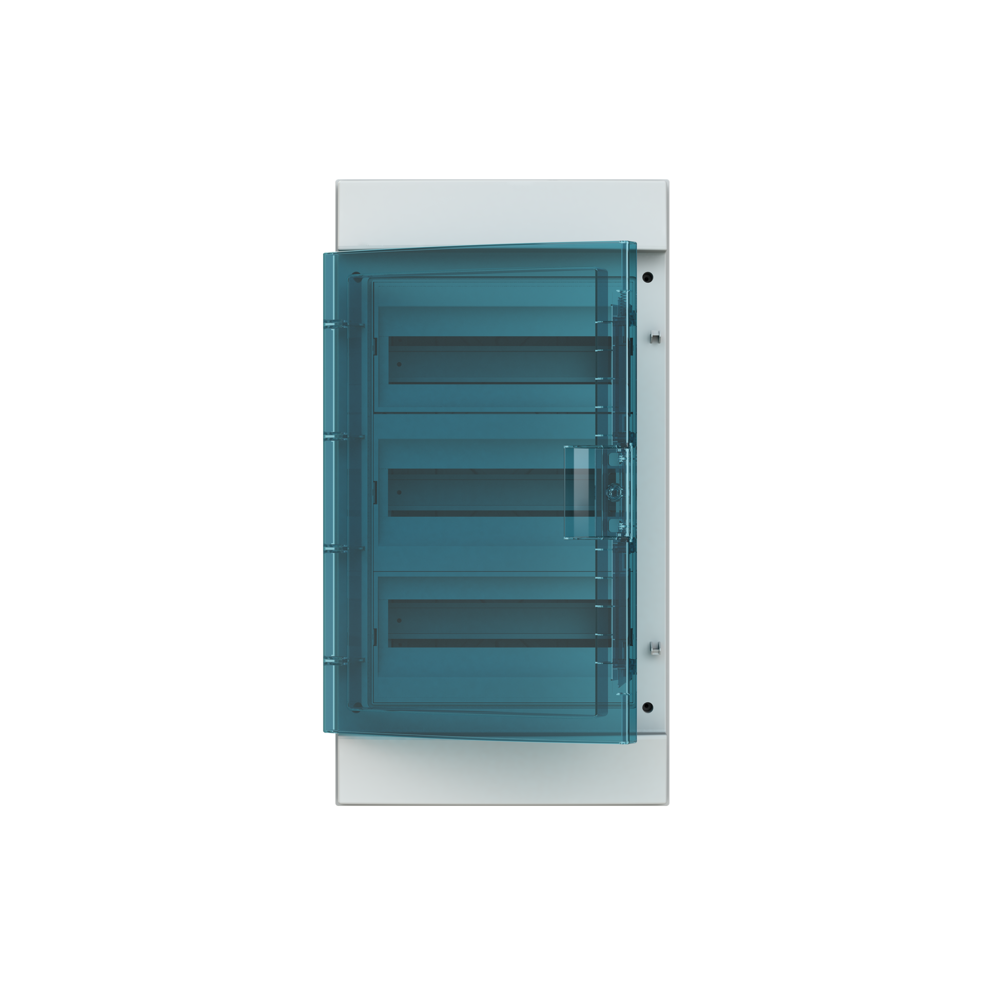 Parete IP65  MISTRAL65, Surface mounting, 36 modules, 3 row(s), IP65,  Door: Single, Plastic, Transparent, Dimensions: 600 mm x 320 mm x 155 mm