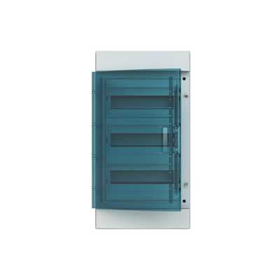 Parete IP65  MISTRAL65, Surface mounting, 36 modules, 3 row(s), IP65,  Door: Single, Plastic, Transparent, Dimensions: 600 mm x 320 mm x 155 mm