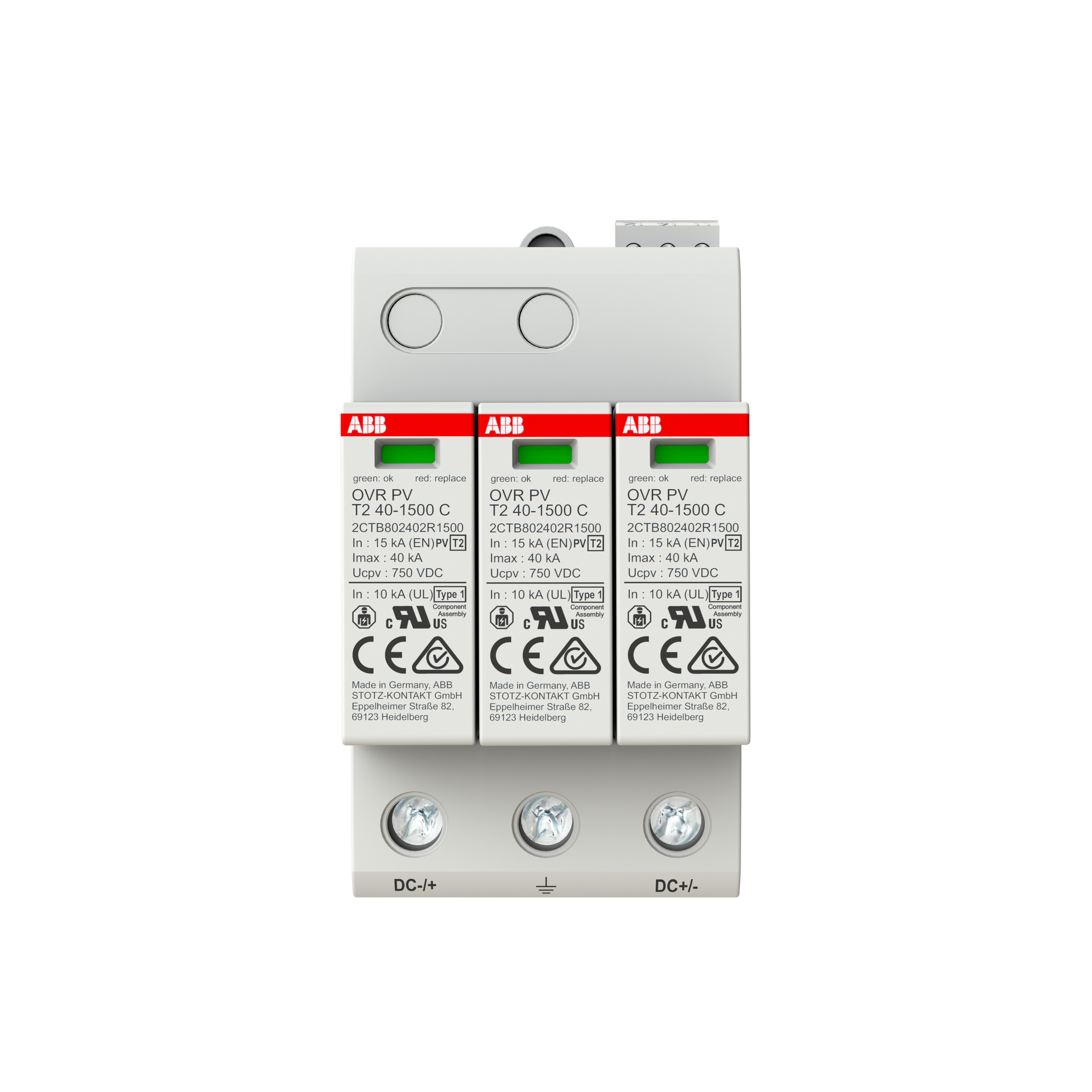 OVR PV T2 40-1500 P TS Surge Protective Device