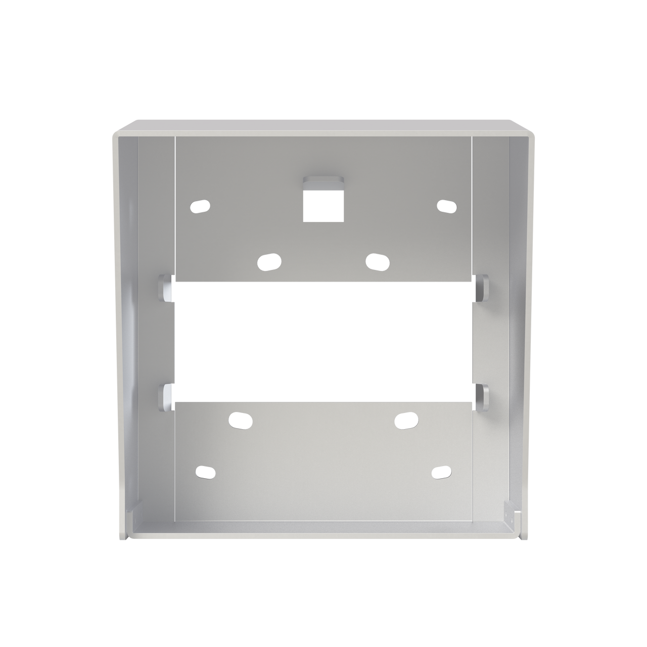 Visiera antipioggia 1X1 parete, aluminium – Immagine 2 di 3