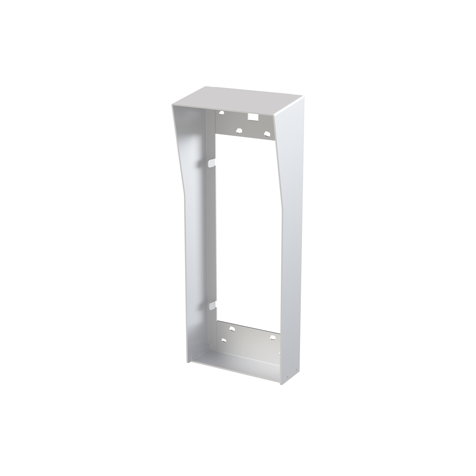 Visiera antipioggia 4X1 parete, aluminium