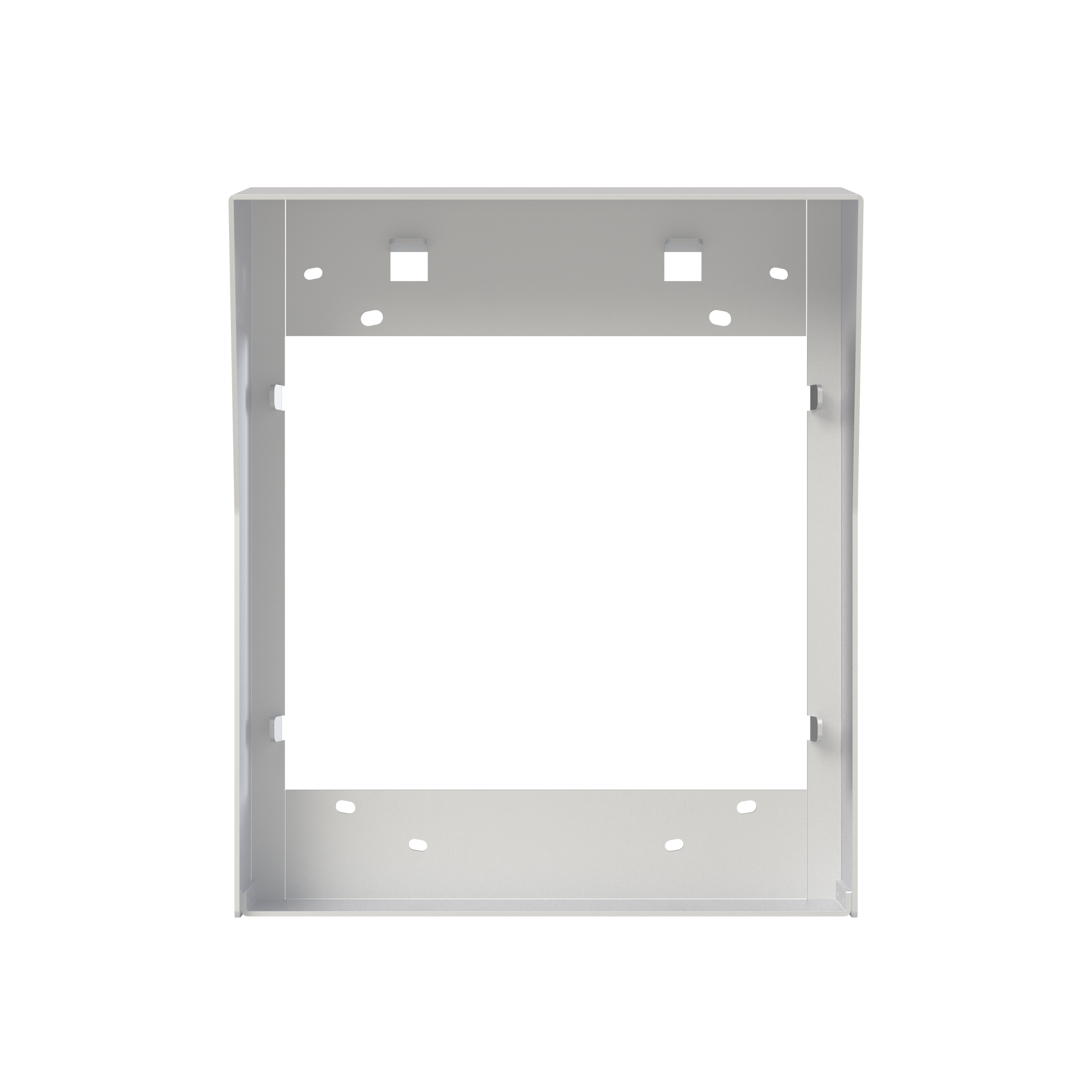 Visiera antipioggia 3X2 parete, aluminium