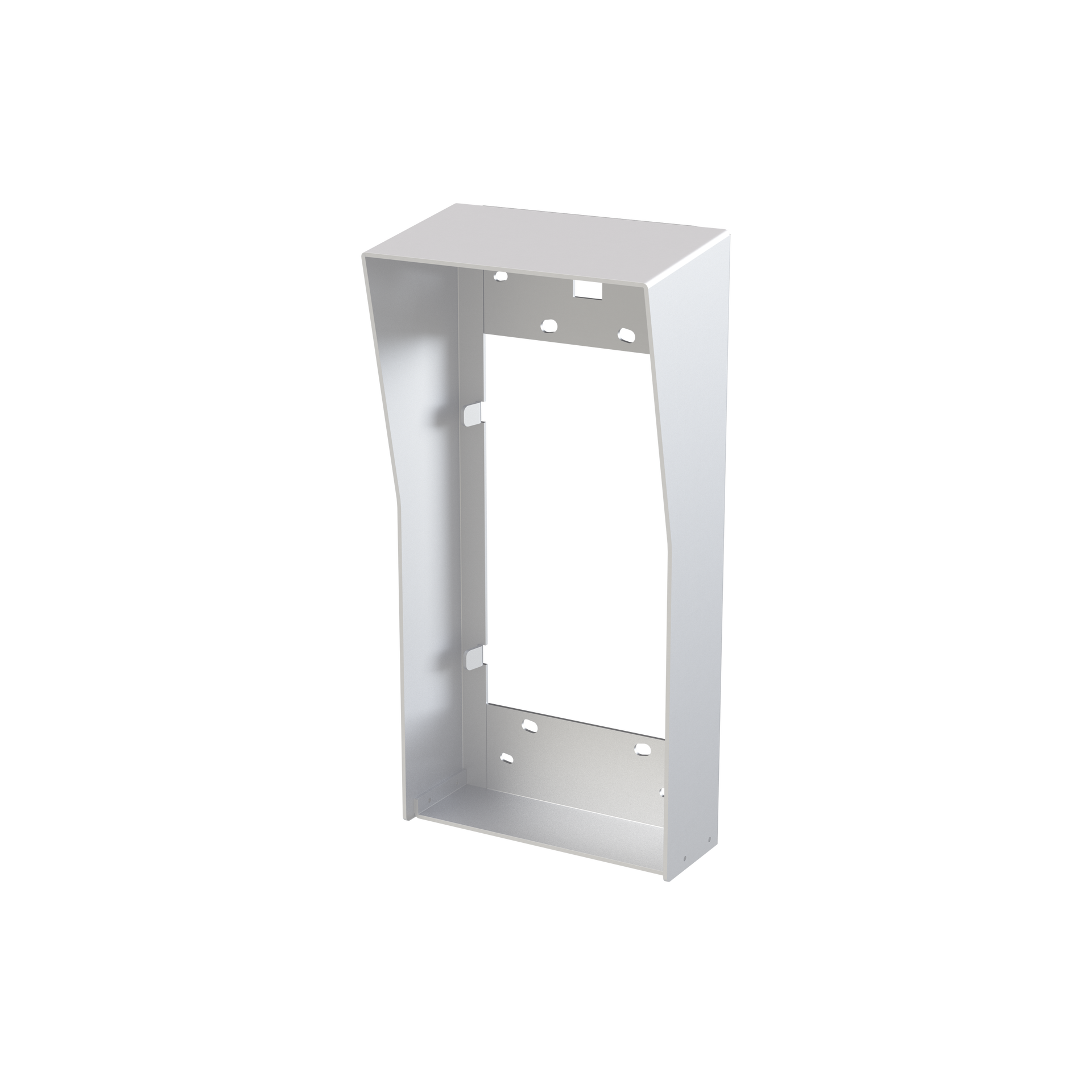 Visiera antipioggia 3X1 parete, aluminium – Immagine 3 di 3