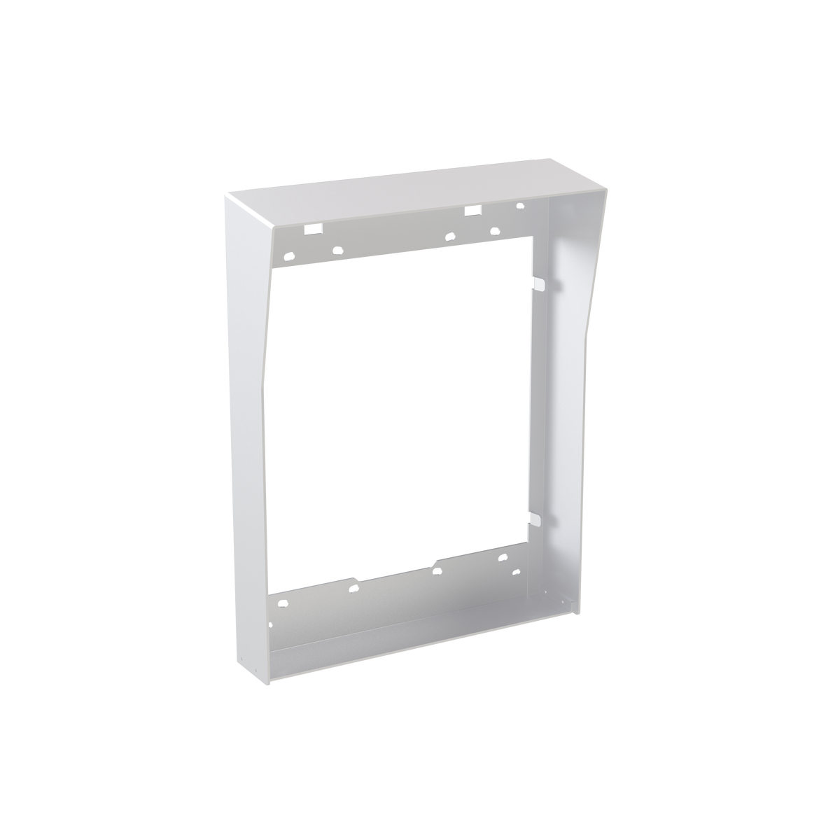 Visiera antipioggia 4X2 parete, aluminium