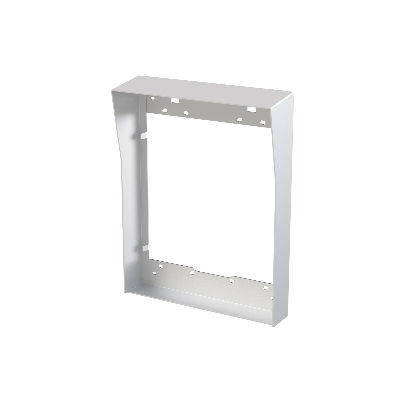 Visiera antipioggia 4X2 parete, aluminium – Immagine 3 di 3