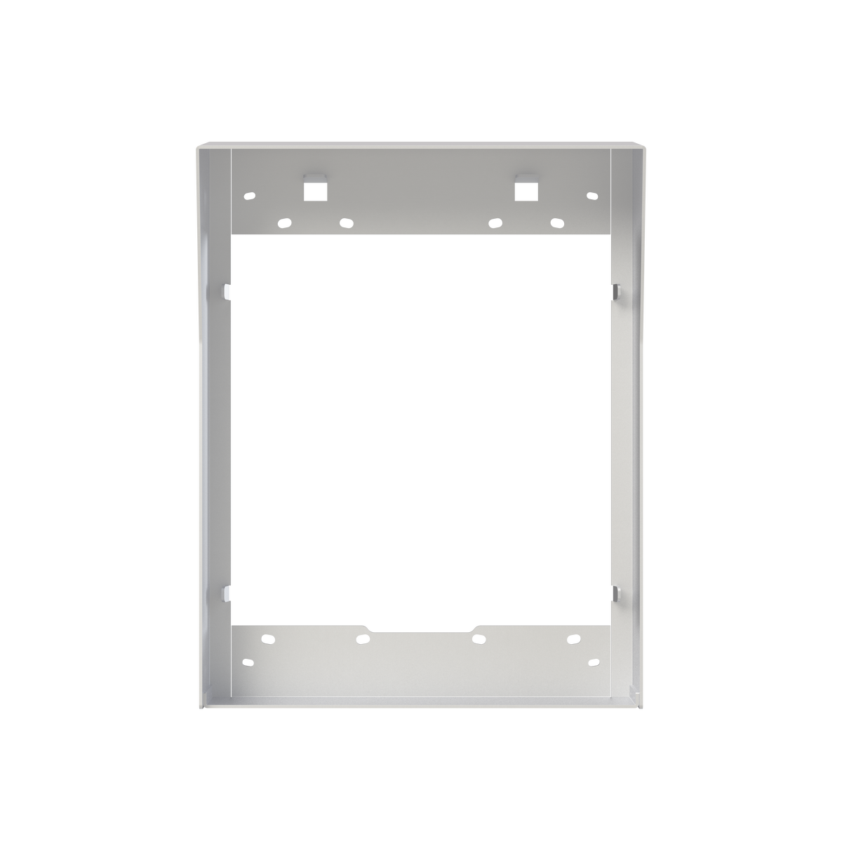 Visiera antipioggia 4X2 parete, aluminium – Immagine 2 di 3