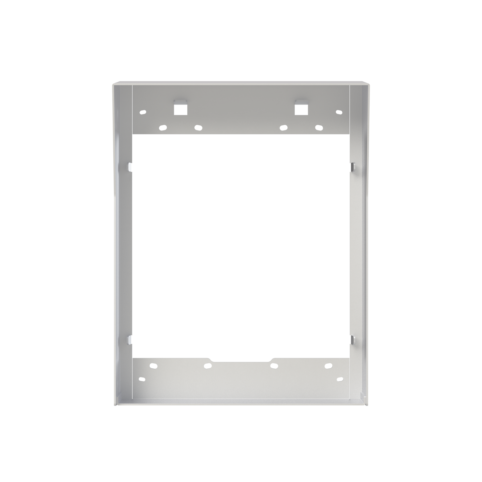 Visiera antipioggia 4X2 parete, aluminium – Immagine 2 di 3
