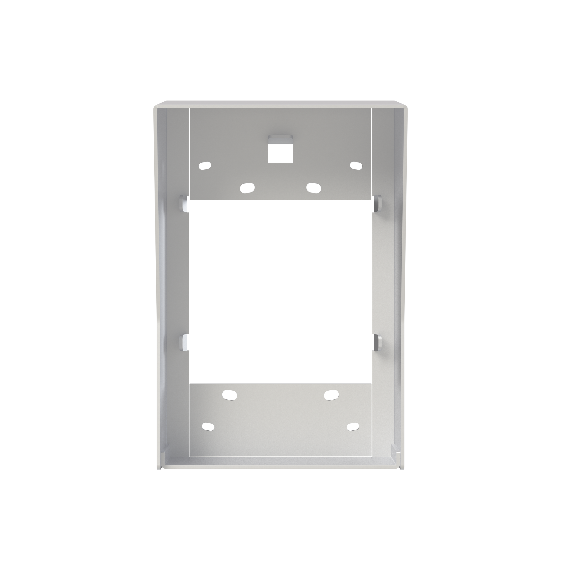 Visiera antipioggia 2X1 parete, aluminium – Immagine 2 di 3