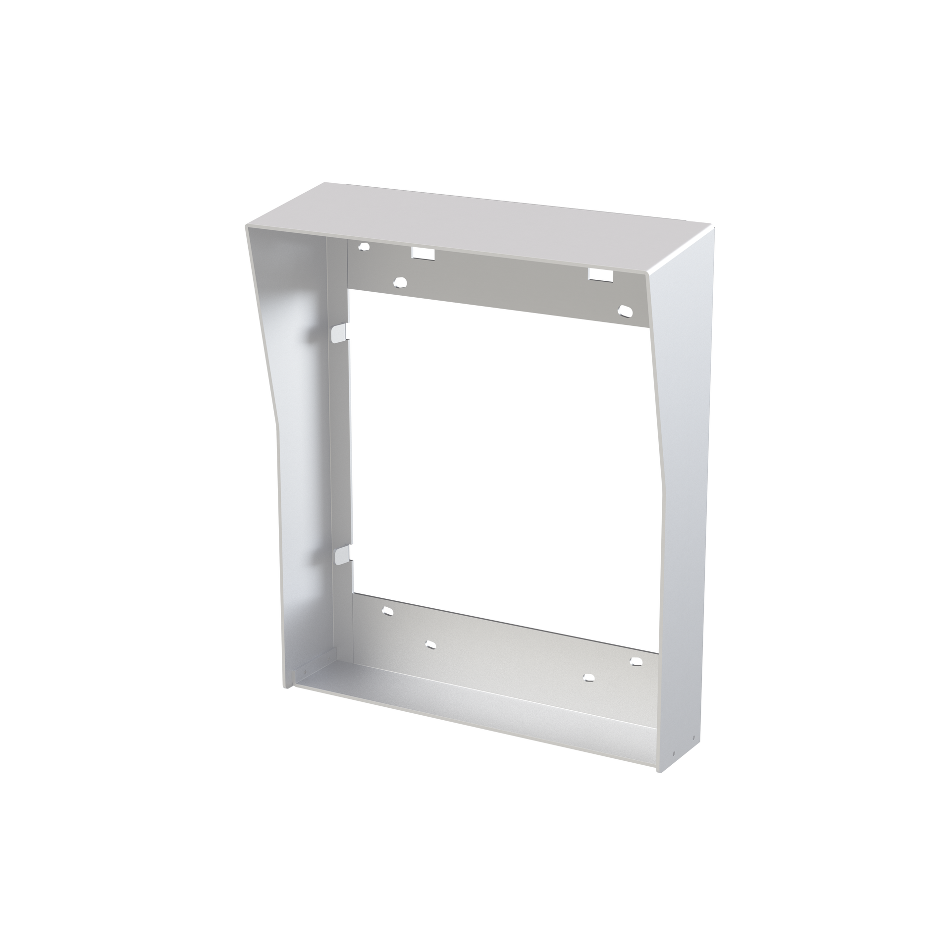 Visiera antipioggia 3X2 parete, aluminium – Immagine 3 di 3