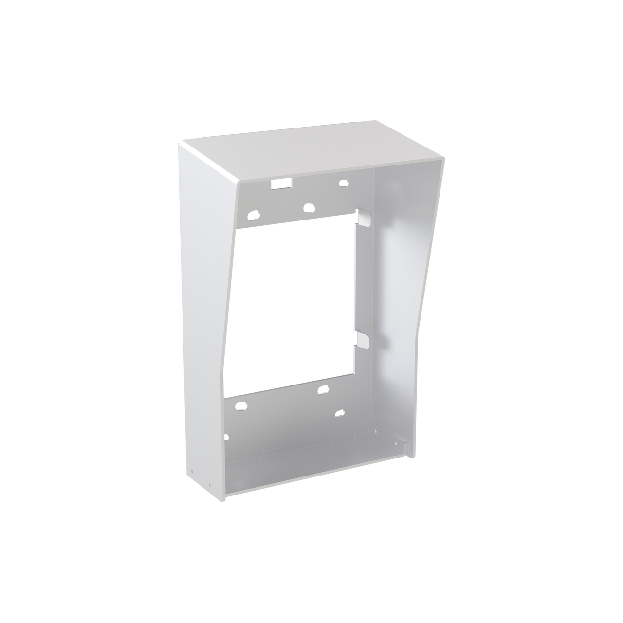 Visiera antipioggia 2X1 parete, aluminium
