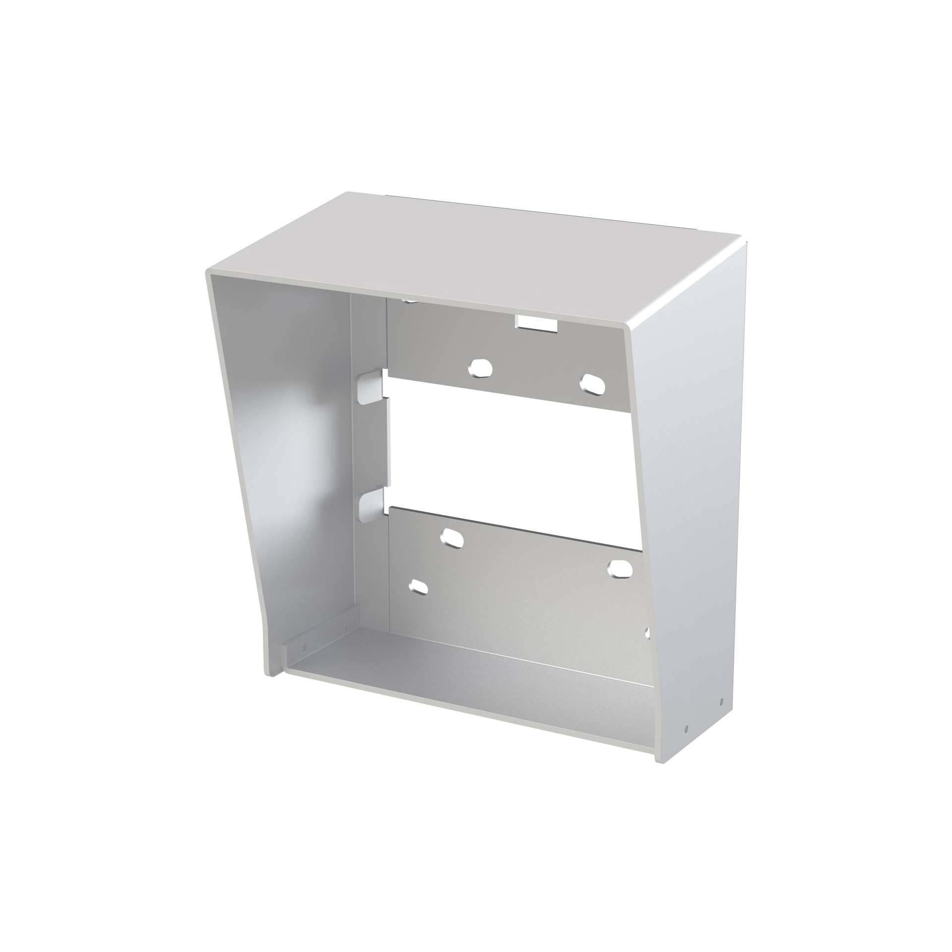 Visiera antipioggia 1X1 parete, aluminium – Immagine 3 di 3