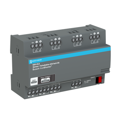 6251/8.8 6251/8.8 Switch Actuator, 8f, 6A, BJE
