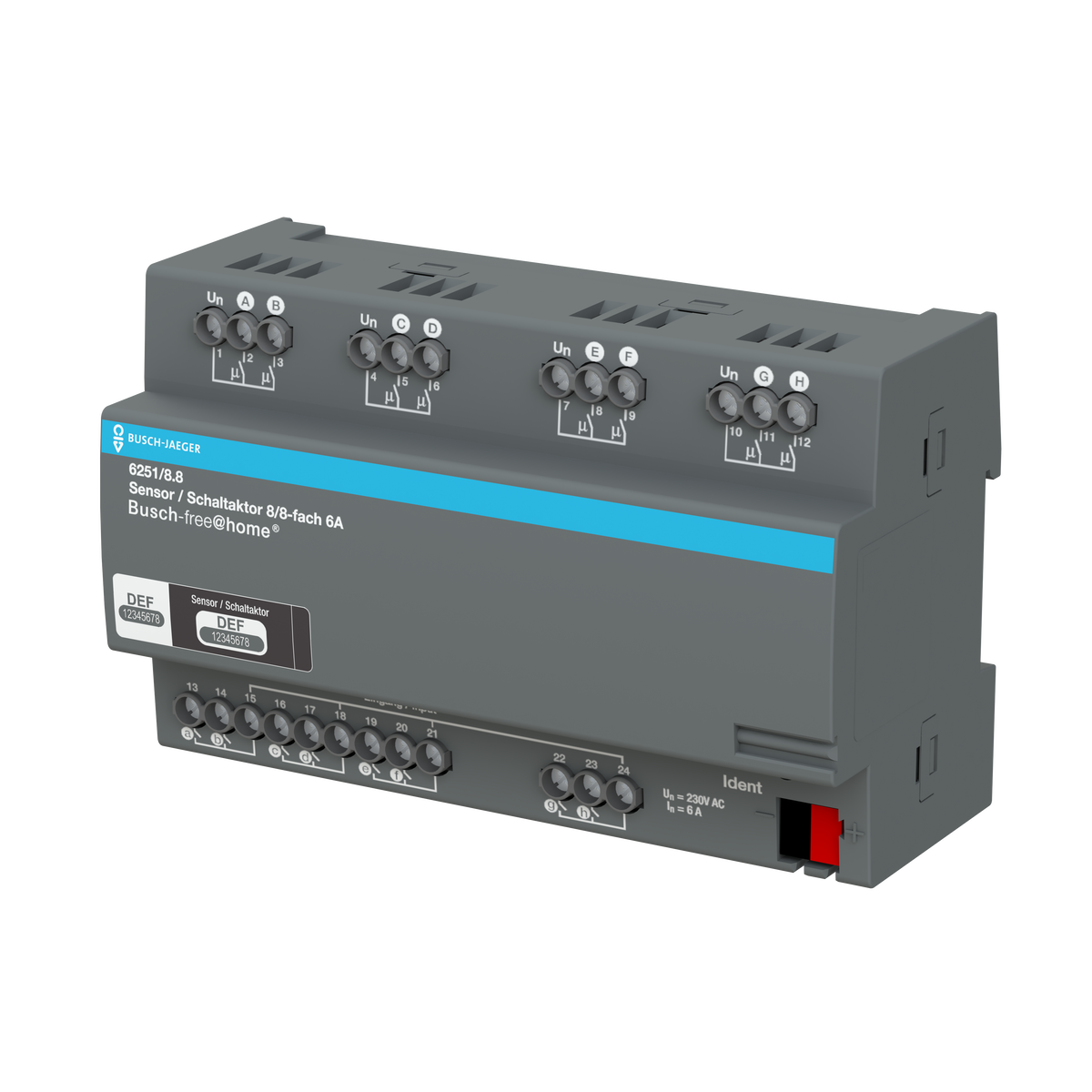 6251/8.8 6251/8.8 Switch Actuator, 8f, 6A, BJE – Immagine 3 di 3