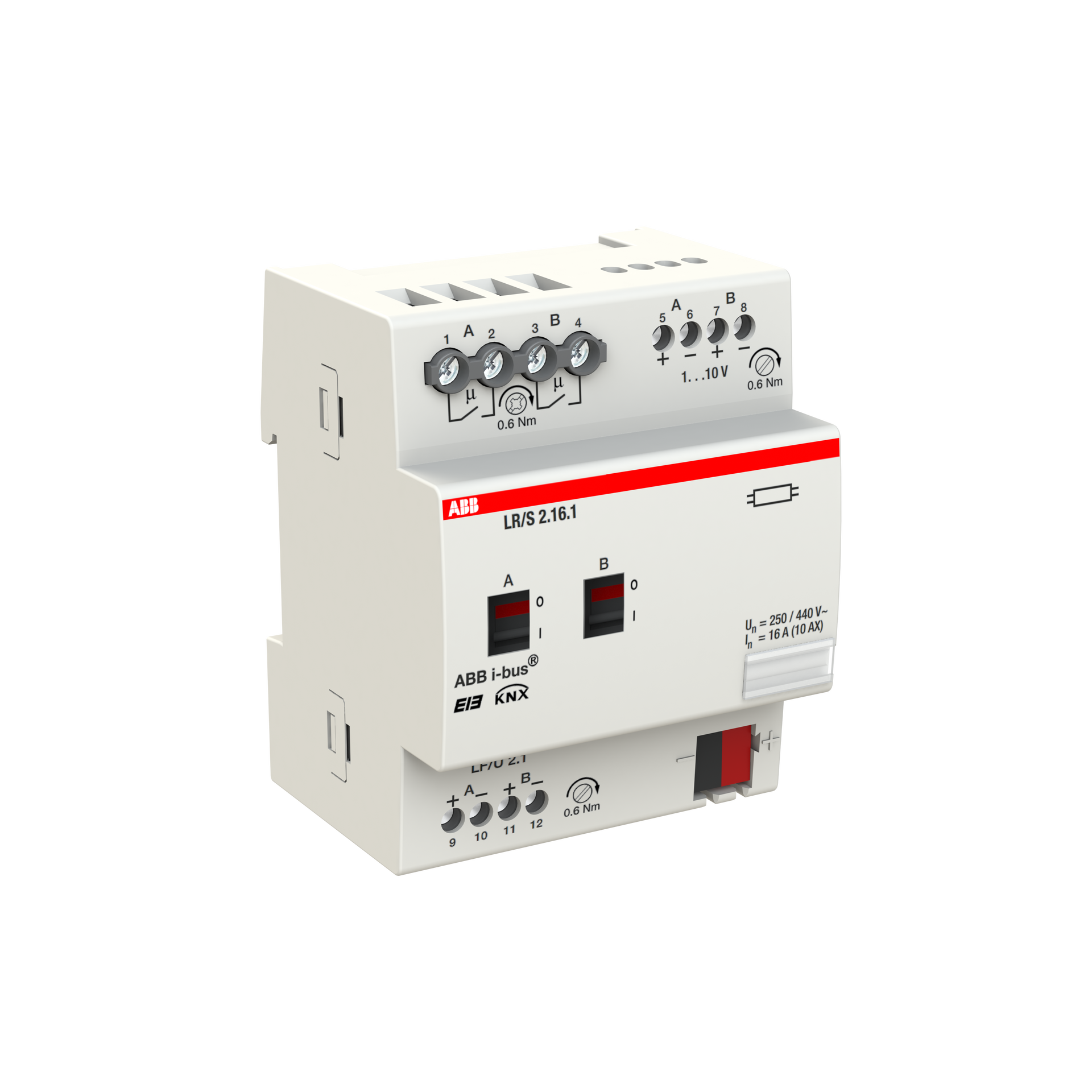 LR/S2.16.1 Regolatore luminosità, 2 canali, 1-10 V, MDRC – Immagine 2 di 3