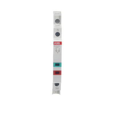 E219-2CD, verde/rossa, 115-250 V c.a., 16 A, 115 ... 230 V AC, 2LED, Red / Green, MW: 0.5