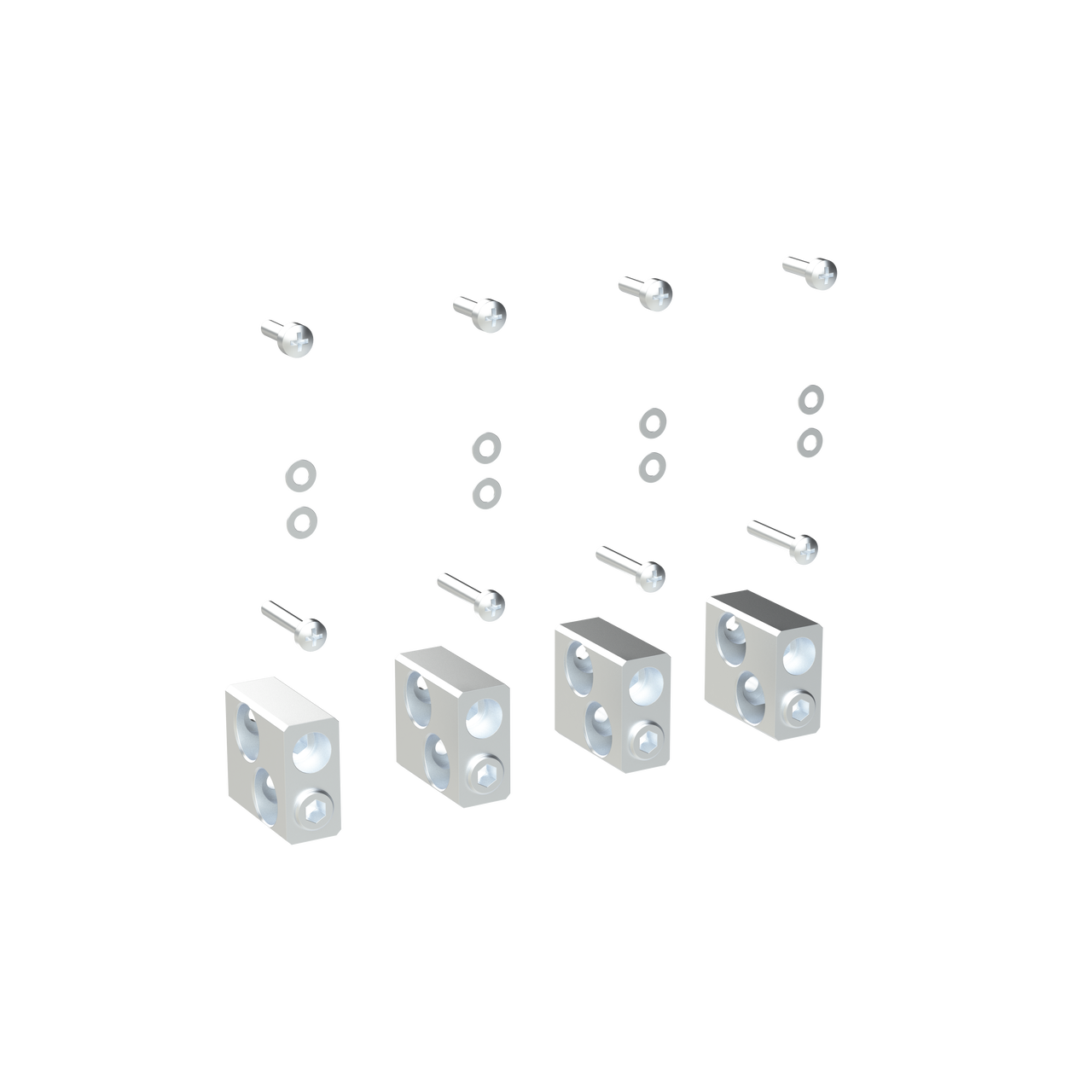 KIT FC CuAl 2x120...240mm2 XT6 4pcs – Immagine 2 di 3