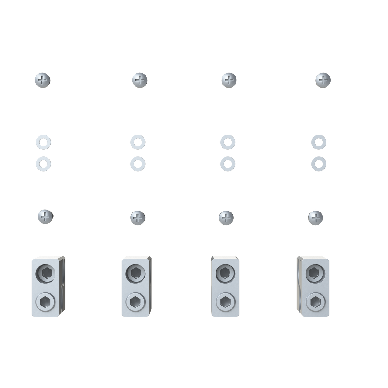 KIT FC CuAl 2x120...240mm2 XT6 4pcs