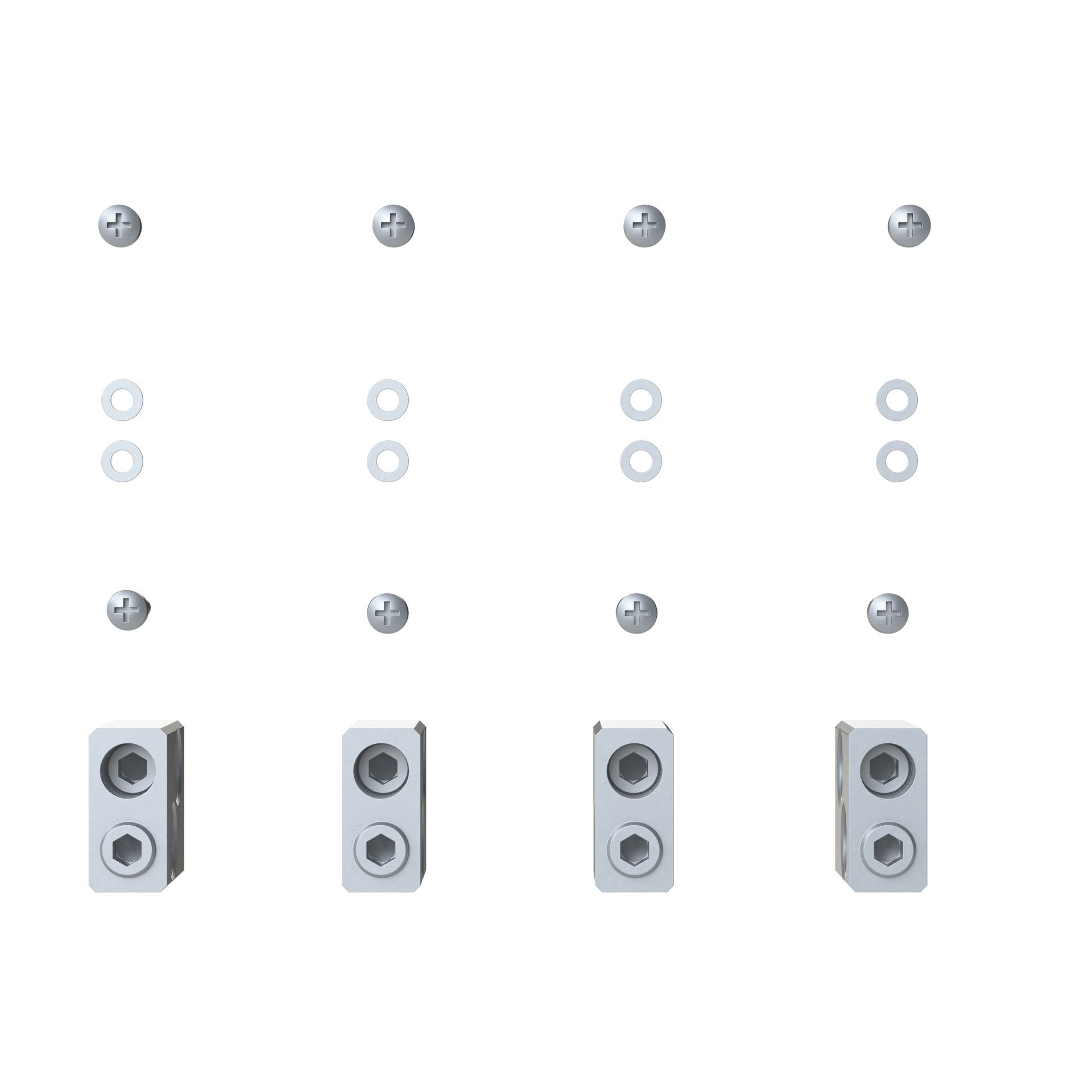 KIT FC CuAl 2x120...240mm2 XT6 4pcs