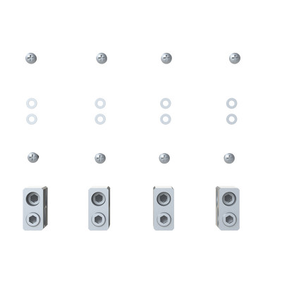 KIT FC CuAl 2x120...240mm2 XT6 4pcs