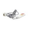 74163B4Pear push-button Systevo Call Easy 2+1 IP67, with auto-release plug "A" coded (3m)