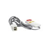 74163B4Pear push-button Systevo Call Easy 2+1 IP67, with auto-release plug "A" coded (3m)
