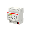 JA/S4.SMI.1M Attuatore per tapparelle SMI con comando manuale, 4 canali, MDRC