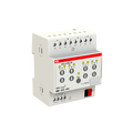 JA/S4.SMI.1M Attuatore per tapparelle SMI con comando manuale, 4 canali, MDRC
