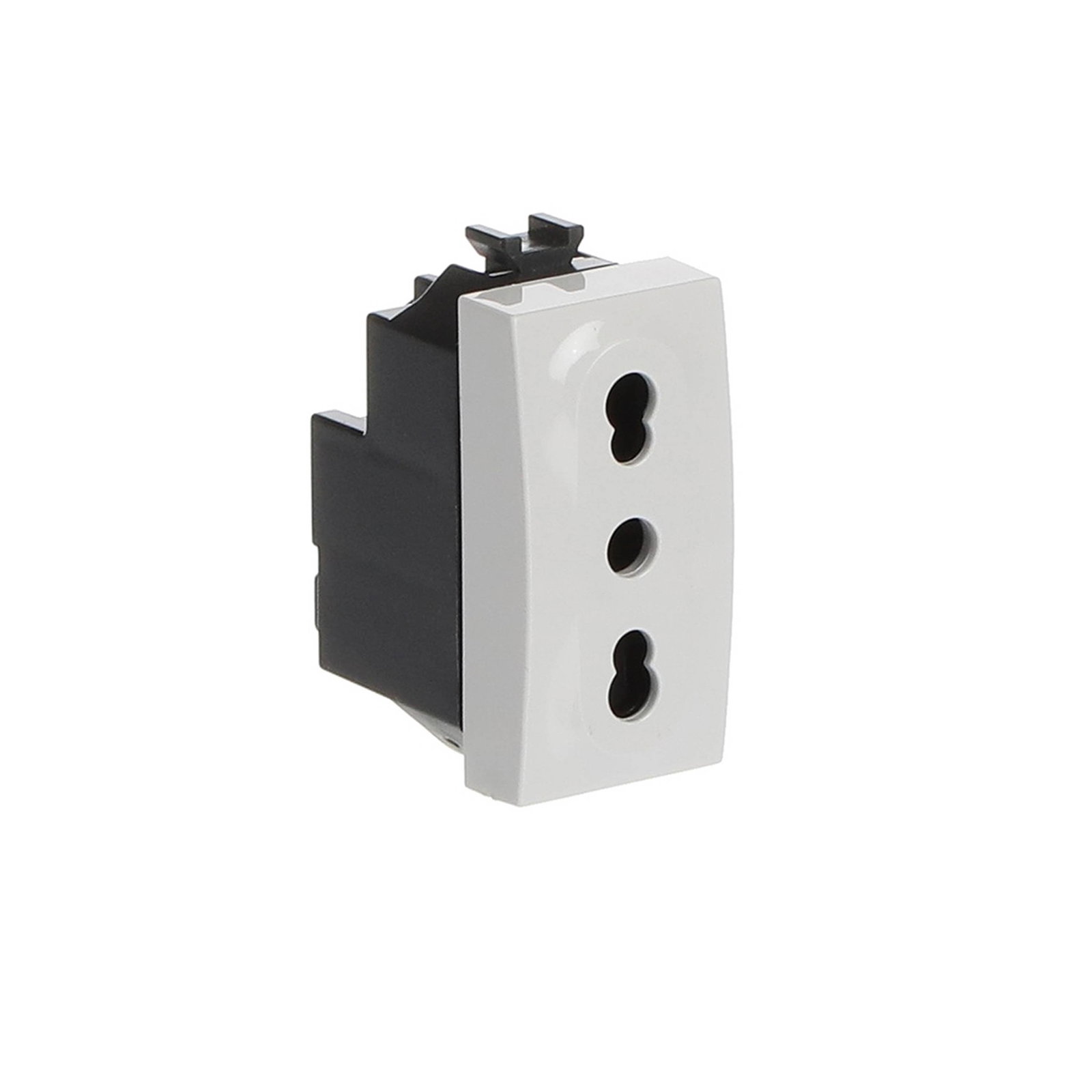 Prese di corrente a standard Italiano Without imprint Bianco - Chiara – Immagine 2 di 3