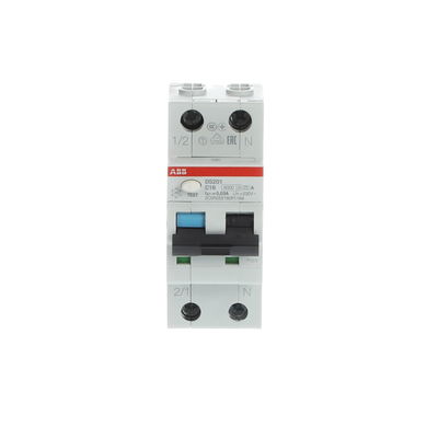 Interruttori magnetotermici differenziali DS201 DS201 - 1P+N - 30 mA - 16 A - C - Type A
