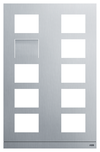TELAIO ALLU 5X2 x M.AUDIOVIDEO, 2/5, aluminium