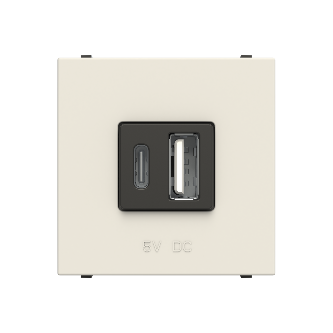 Caricatore USB Breakout cable with USB A/C Bianco - Zenit