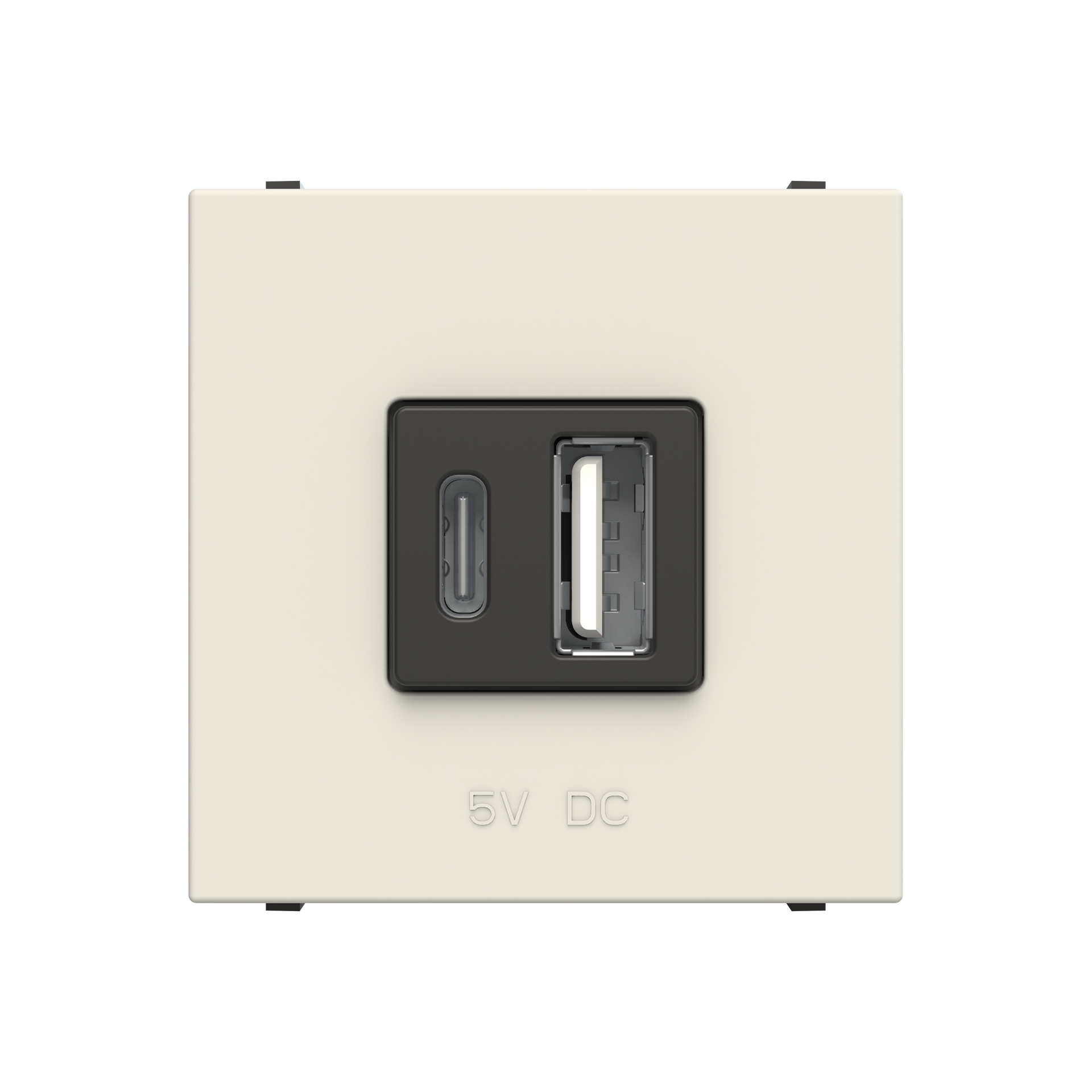 Caricatore USB Breakout cable with USB A/C Bianco - Zenit