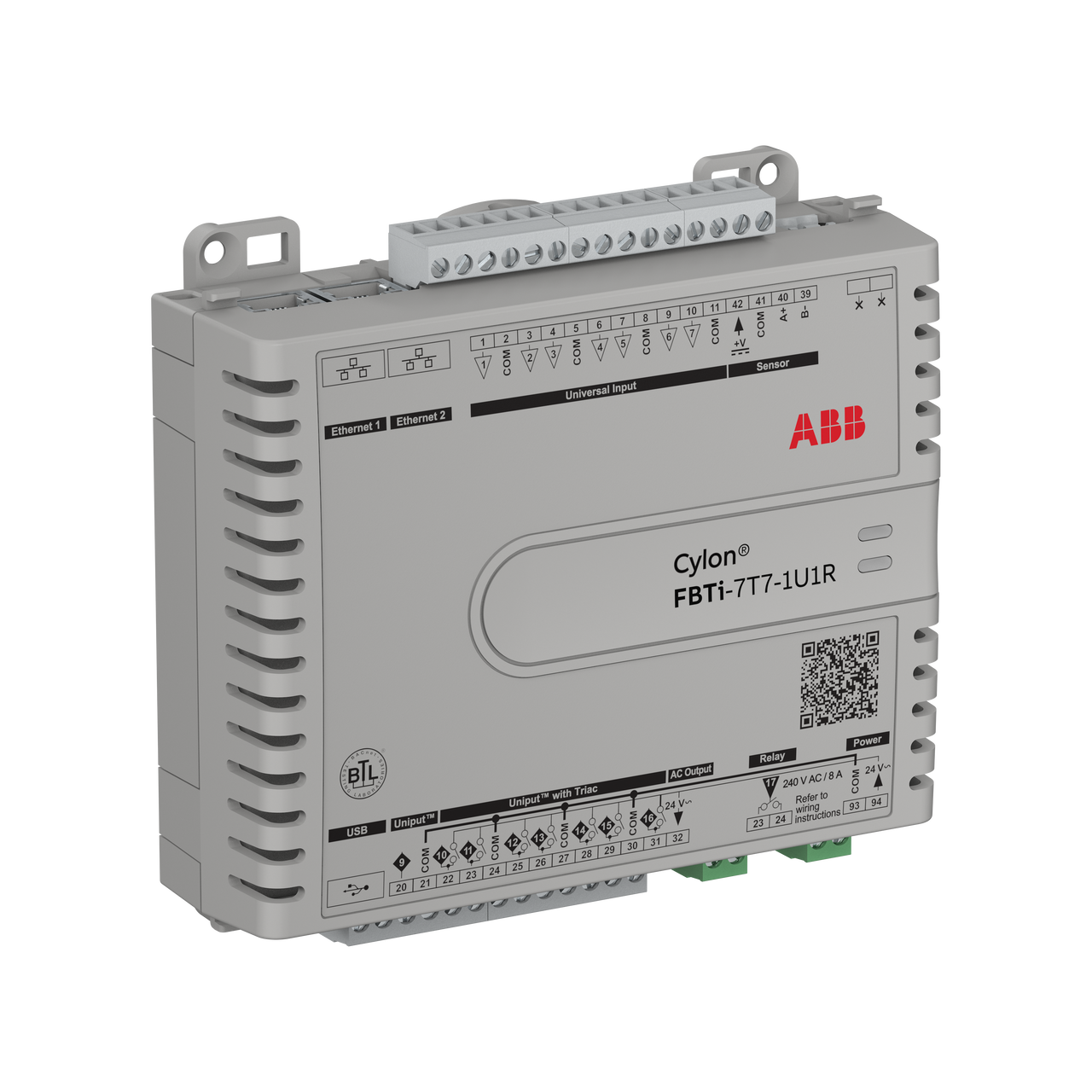 FBTi-7T7-1U1R IP B-BC:16 I/O Unitary – Immagine 2 di 3