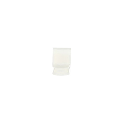 CABLE CLAMP WHT PLAIN EDGE .31 DIA