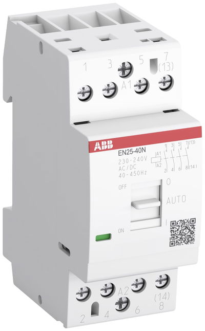 EN25-40N-06 Contattori Modulari (NO) 25 A - 4 NO - 0 NC - 230 ... 240 V - Circuito di Controllo 400 Hz
