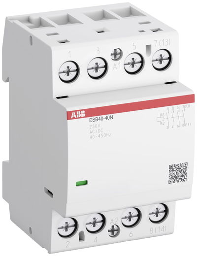 ESB40-40N-06 Contattori Modulari (NO) 40 A - 4 NO - 0 NC - 230 V - Circuito di Controllo 400 Hz