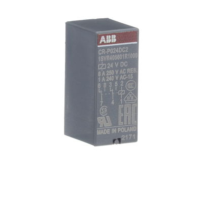 CR-P024DC2 ALIMENTAZ.24VDC 2 C/O 250V/8A