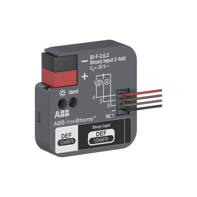 BI-F-2.0.2 Binary Input, 2-fold, FM