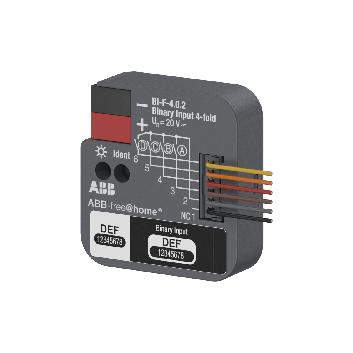 BI-F-4.0.2 Binary Input, 4-fold, FM – Immagine 3 di 3