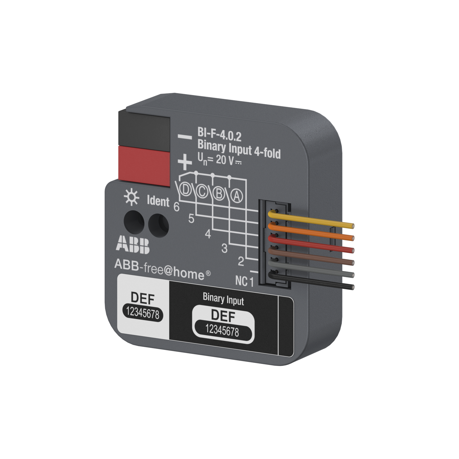 BI-F-4.0.2 Binary Input, 4-fold, FM – Immagine 3 di 3